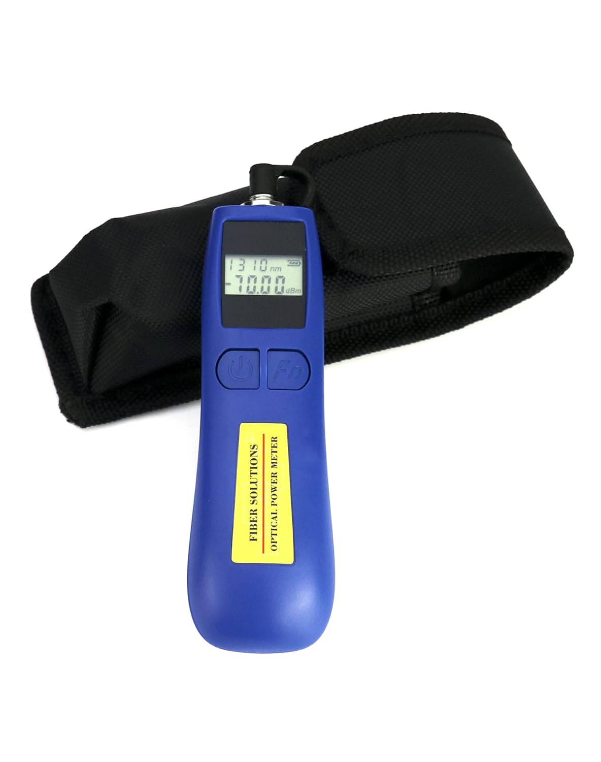 Optical Power Meter, -70~+10 Dbm, with Universal 2.5Mm Interface, Fiber Light Meter for Testing 6 Calibration Wavelengths,Blue