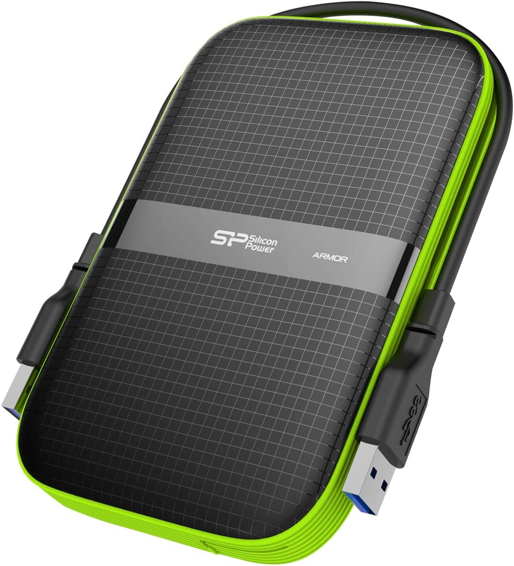 2TB Disco Duro Externo Portatil Resistente Armor A60 A Prueba De Golpes USB 3.1