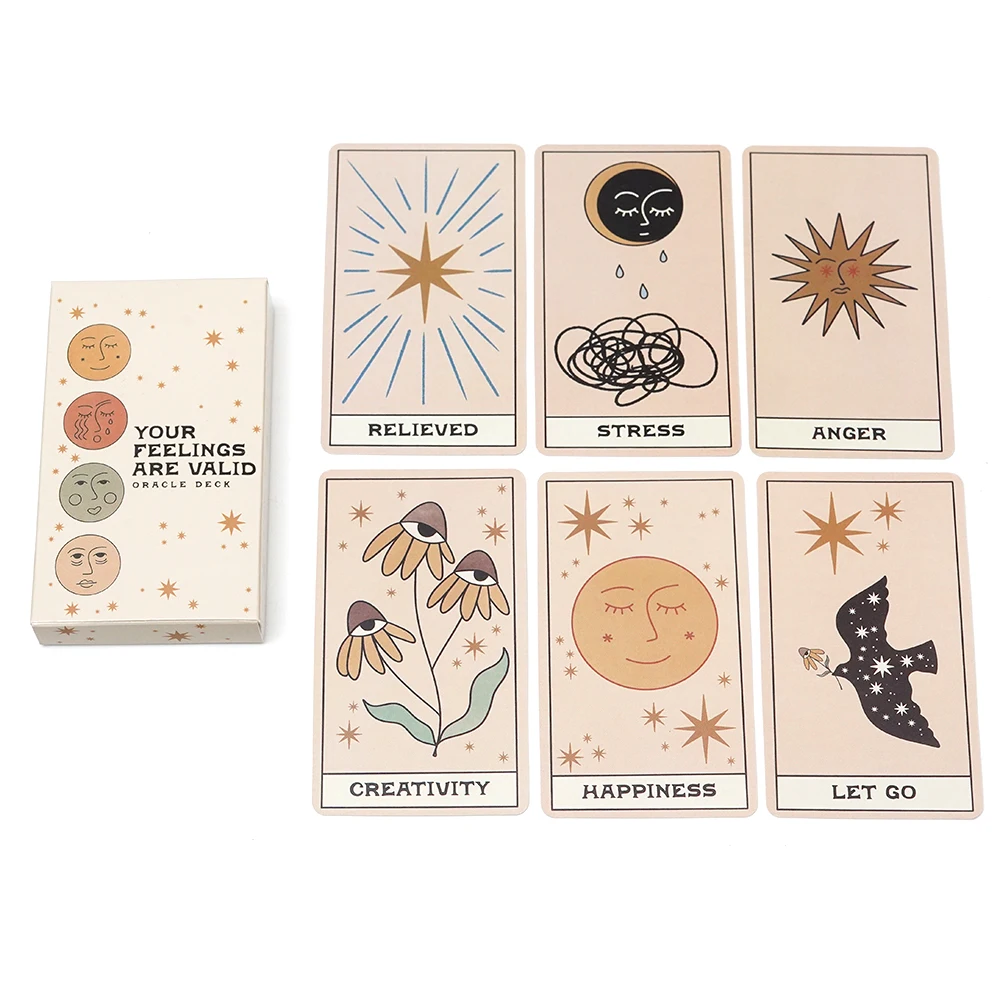 Your Feelings Are Valid Oracle Deck 2Nd Edition Oracle Mood Deck Tarot Oracle Witch Deck