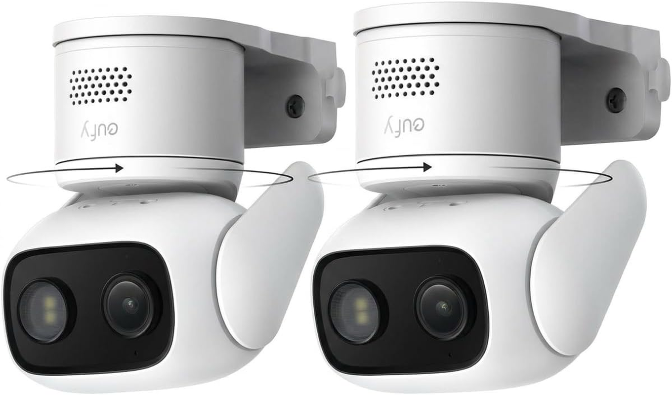 Eufy Security Indoor/Outdoor Camera C31 2 Pack, Color Night Vision