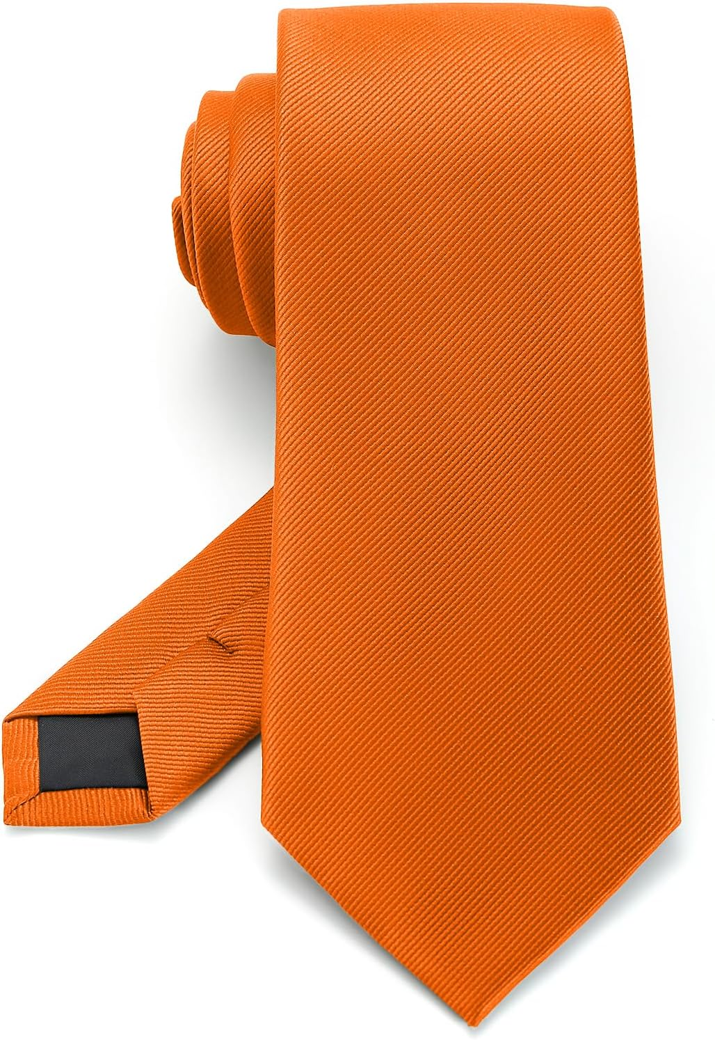 Black Ties For Men Solid Color Formal Neckties 3.15