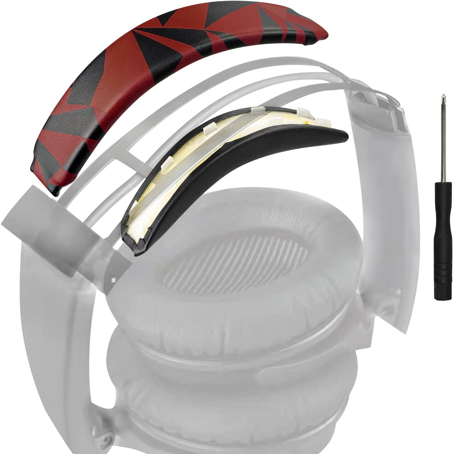 SOULWIT Replacement Headband Kit for Bose QC35 & QuietComfort 35 II (QC35 ii)... - Picture 9 of 16