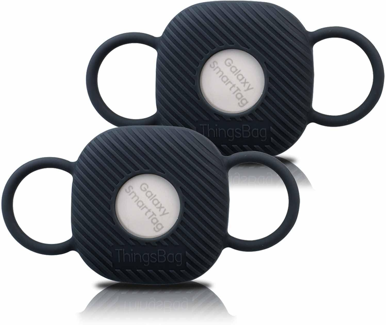 Dog Silicone Collar Holder for Samsung SmartTag/Smart Tag+Plus/Tile Mate, Com... - Picture 2 of 11