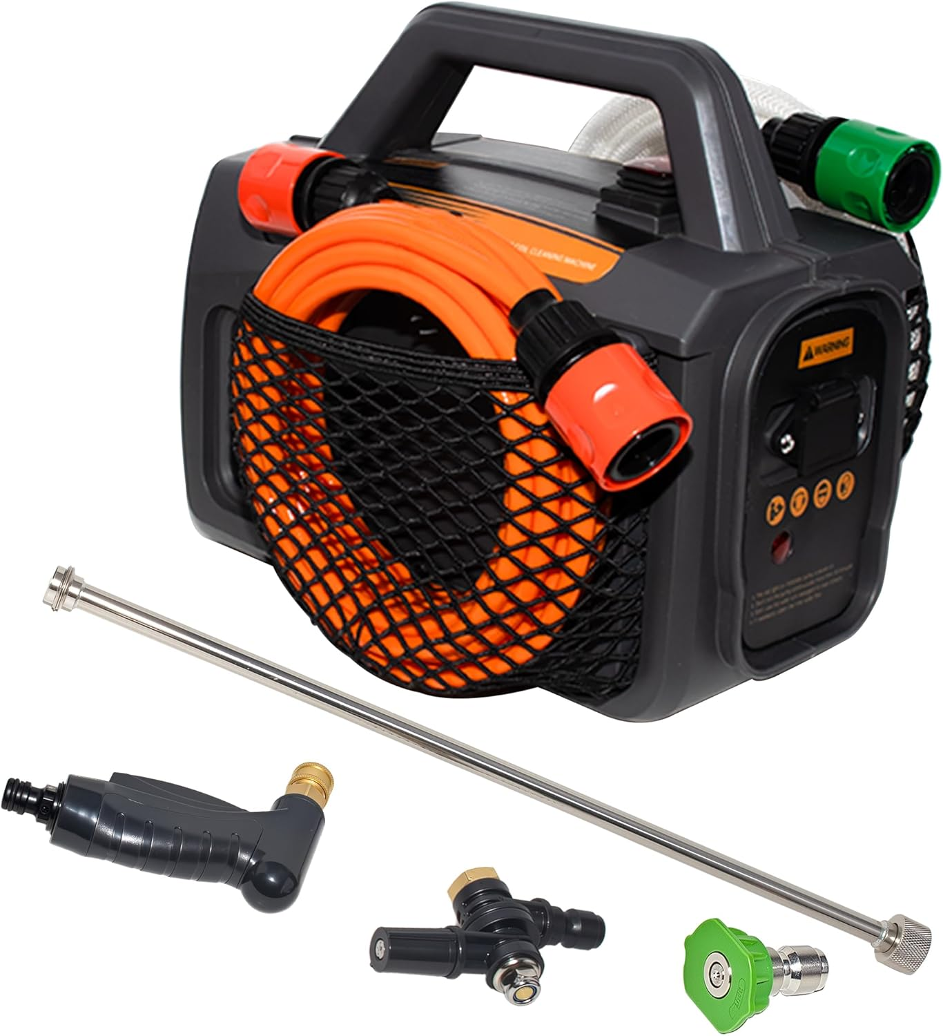 Updated ZPB140 Port a Blaster HVAC Coil Cleaning, Portable Pressure Washer, Coil Jet Cleaner for Ac Unit 120V 80W for Indoor or Outdoor, Flow Rate 4L/Min, Can Only Be Used with Water, Not with Air