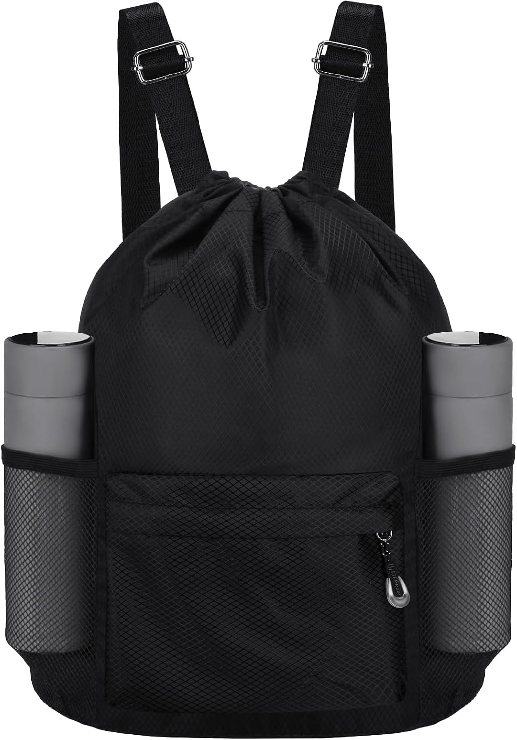 Waterproof Drawstring Bag, Lightweight String Backpack with  display picture 1