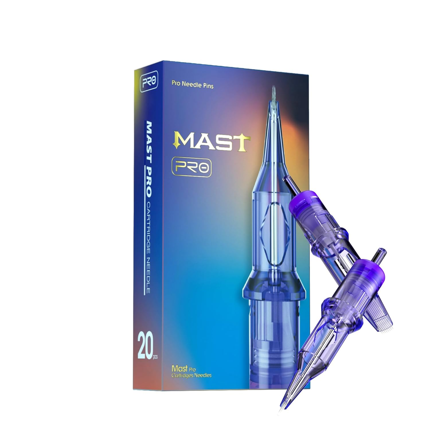 Mast Pro Tattoo Cartridges 20Pcs Disposable Needles Magnum Bugpin 1007M