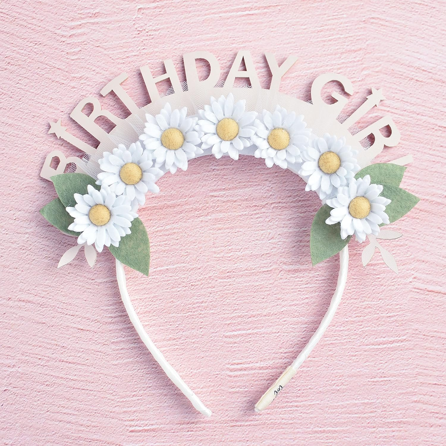 California Tot Animal Headbands with Glitter Ears & Felt Flowers for Toddlers... - Picture 7 of 17