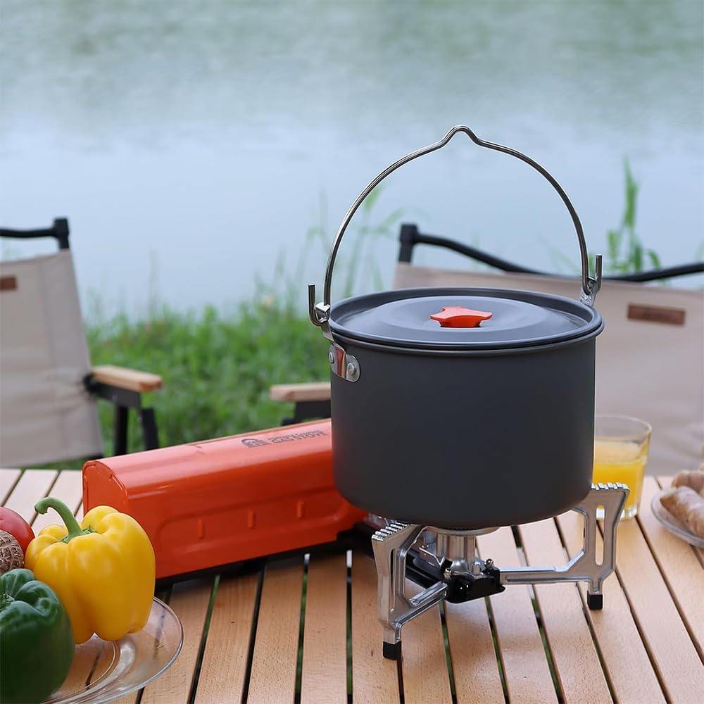 Solohike Portable Camping Stove Camping Cassette Stoves with Carrying Bag for... - Picture 6 of 14