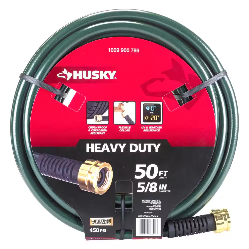 5/8 In. X 50 Ft. Heavy-Duty Hose