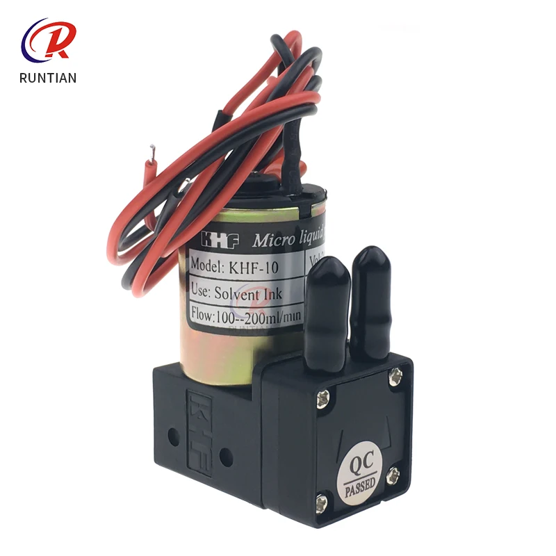 2pcs Inkjet Printer KHF Liquid Pump 24VDC 3W 100-200ML/Min KHF-10 for Infiniti Galax Ink Pump