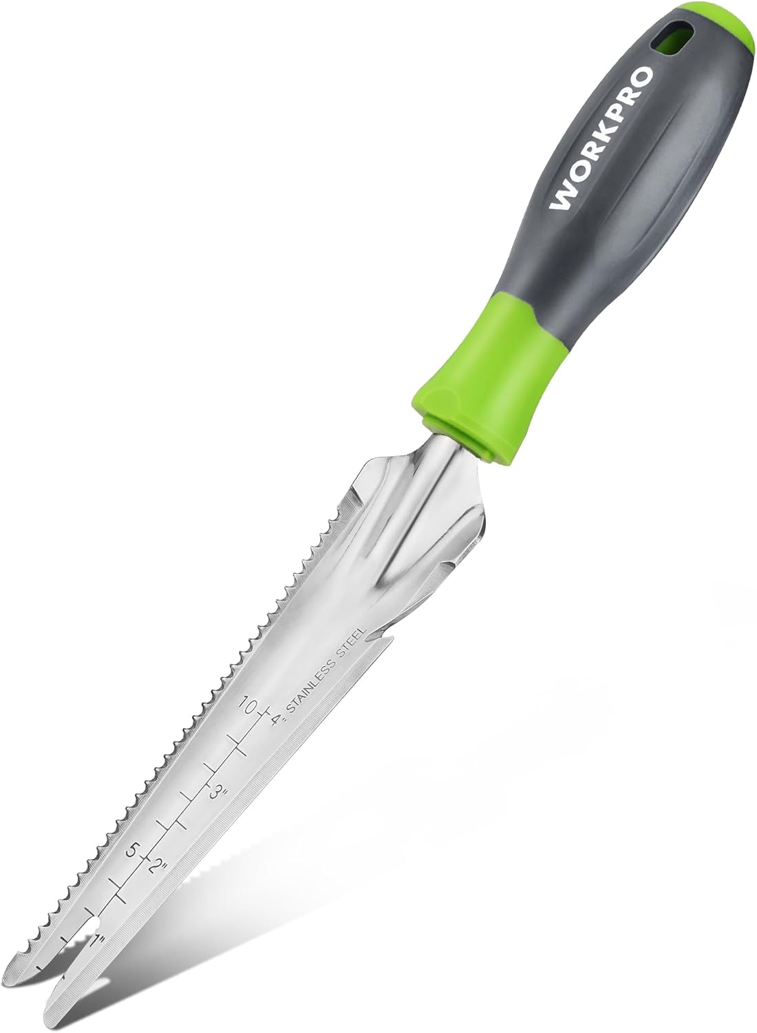 Hand Weeder Puller, 5-In-1 Stainless Steel Garden Trowel with Soft Handl
