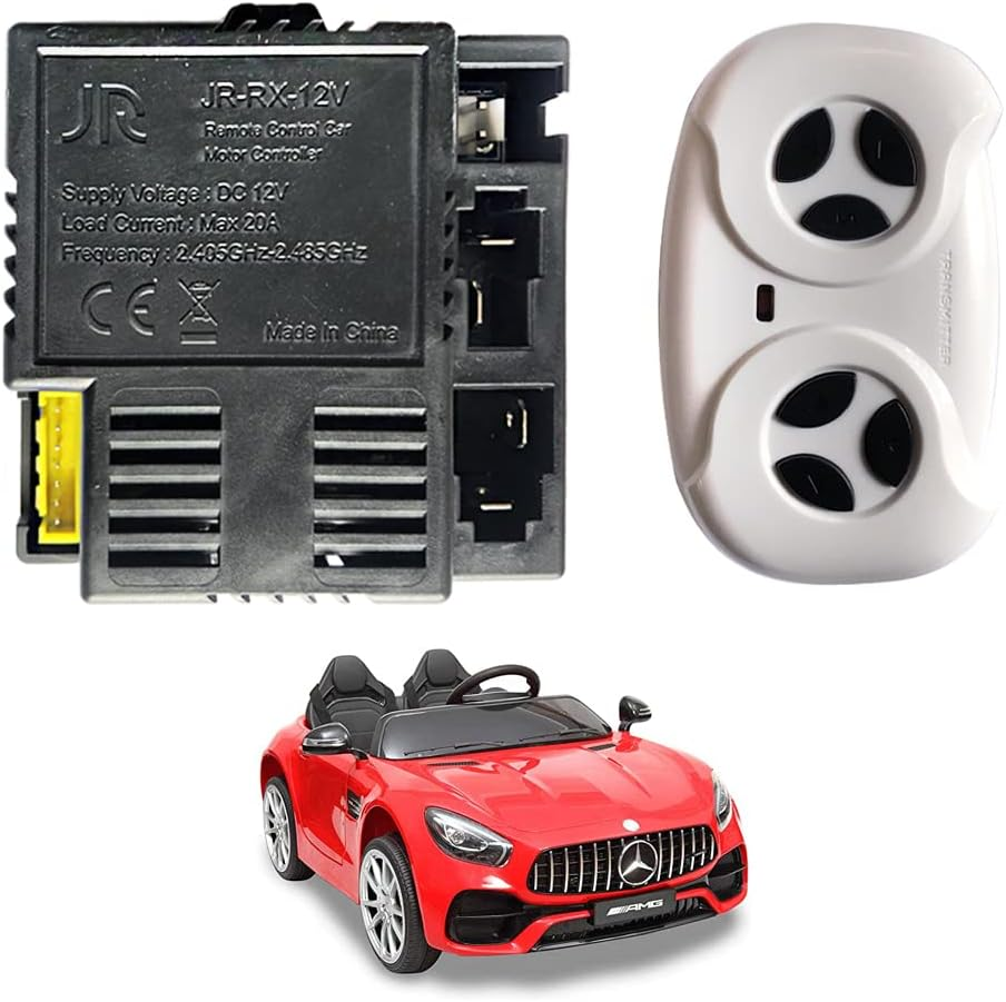 JR-RX-12V 7-Pin Socket 2.4G Bluetooth Remote Control and Control Box Receiver