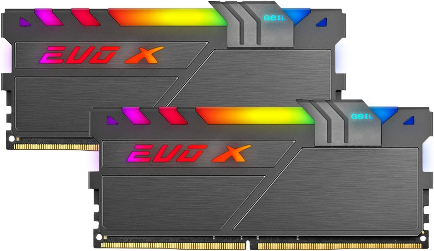 EVO X II DDR4 RAM, 32GB (16Gbx2) 3600Mhz 1.35V XMP2.0, Intel/Amd Compatible, Long DIMM High Speed Desktop Memory, Hardcore Immersive Gaming/Multimedia Content Creation/Quality Live Streaming