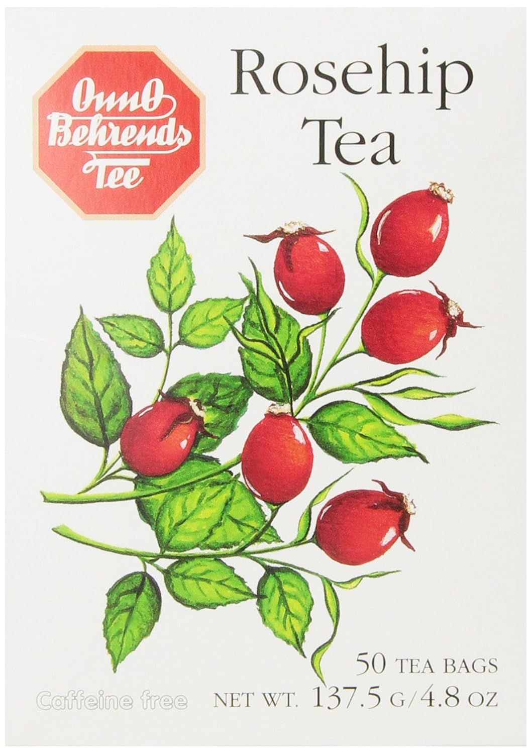 Rosehip Tea, 50 Count, 4.8 Ounce