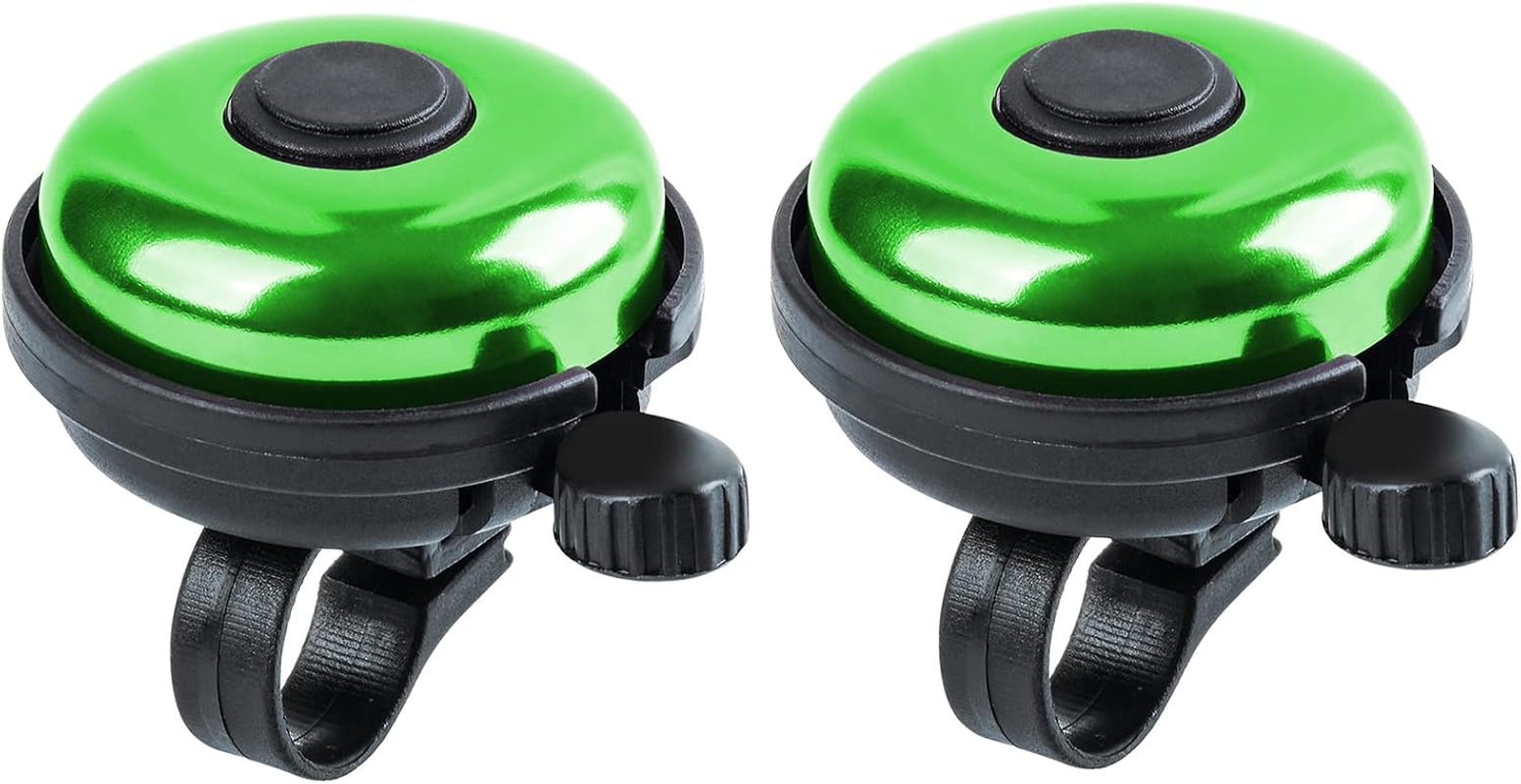 Classic Bike Bell, Aluminum Bicycle Bell, Loud Crisp Clear Sound Bicycle Bike Bell for Adults Kids