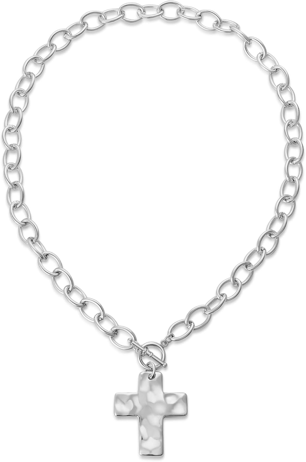 Trendy Vintage Cross Pendant Necklace for Men Women Cross Necklace Mens Jewelry
