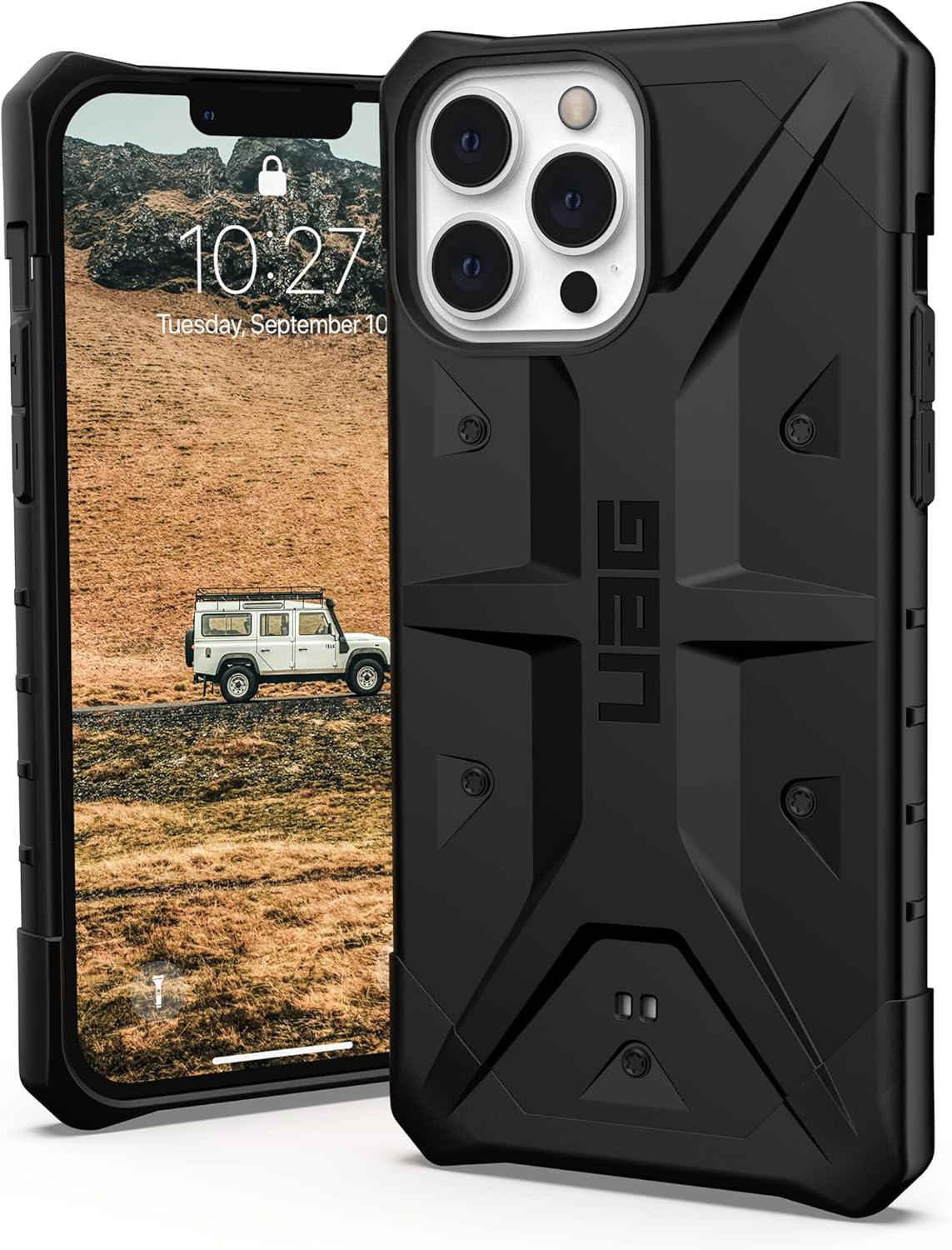 UAG Designed for Iphone 13 Pro Max Case Black Rugged Lightweight Slim Shockproof Pathfinder Protective Cover, [6.7 Inch Screen]
