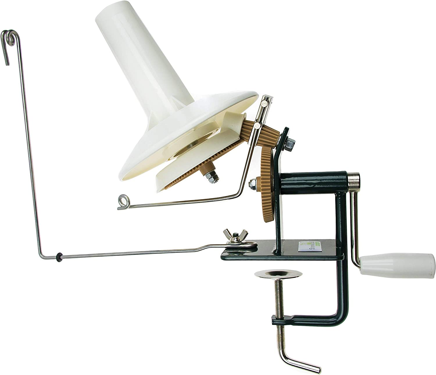 Stanwood Needlecraft Large Metal Yarn/Fiber/Wool/String Ball Winder - 10 Oz
