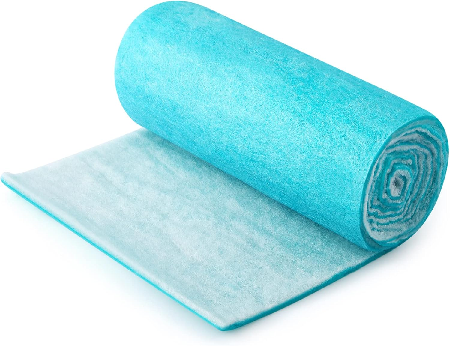 1 Roll 12 X 90 X 0.5 Inch Air Filter Material Vent Filters plus for Air Conditioner Register Pads Cut to Replacement Floor Vent Filter Sheet for Home Indoor Dryer Air Purifiers