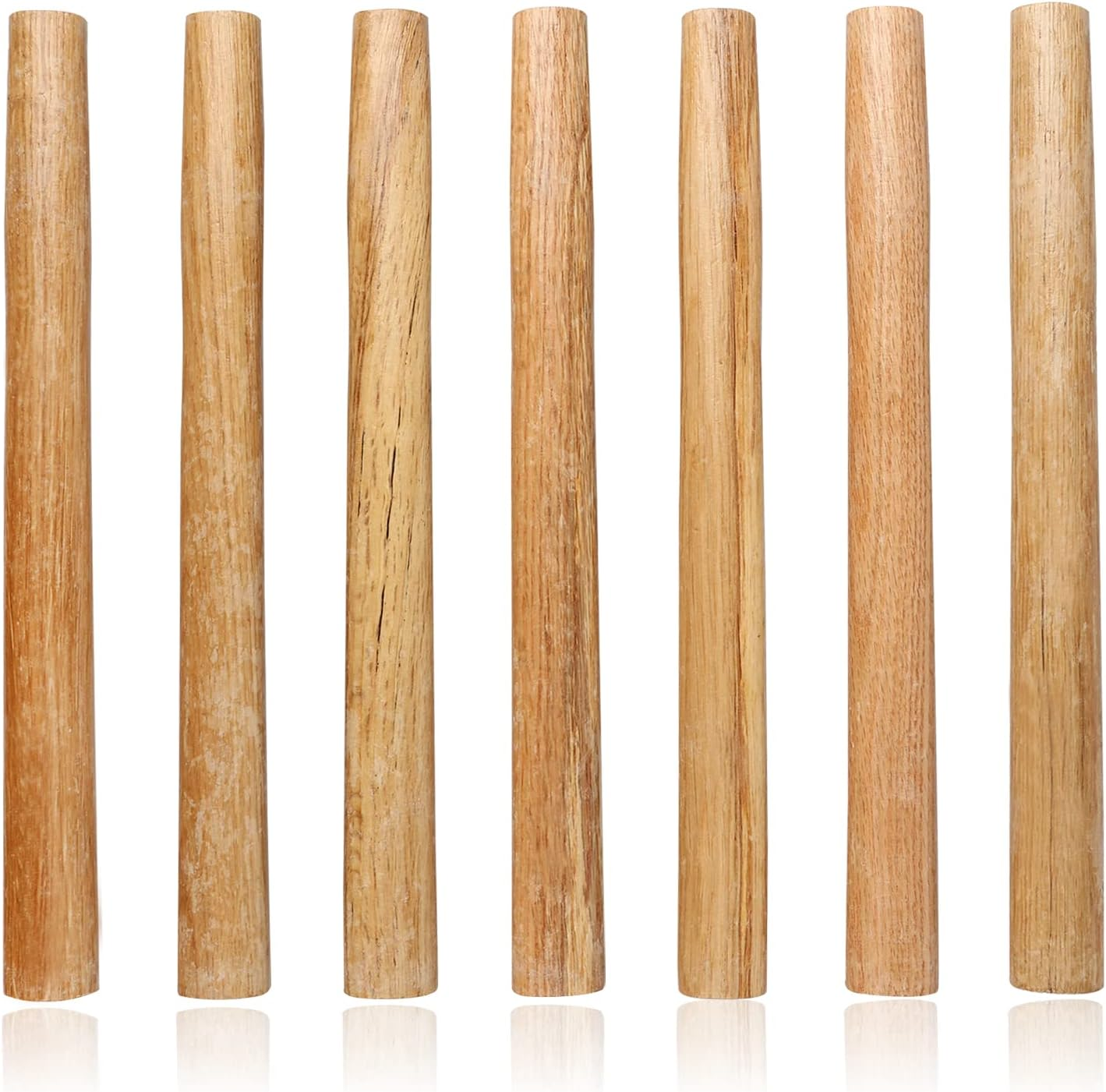 Wood Hammer Handle 7 Pack Replacement Hammer Handles Easy to Install Durable ...