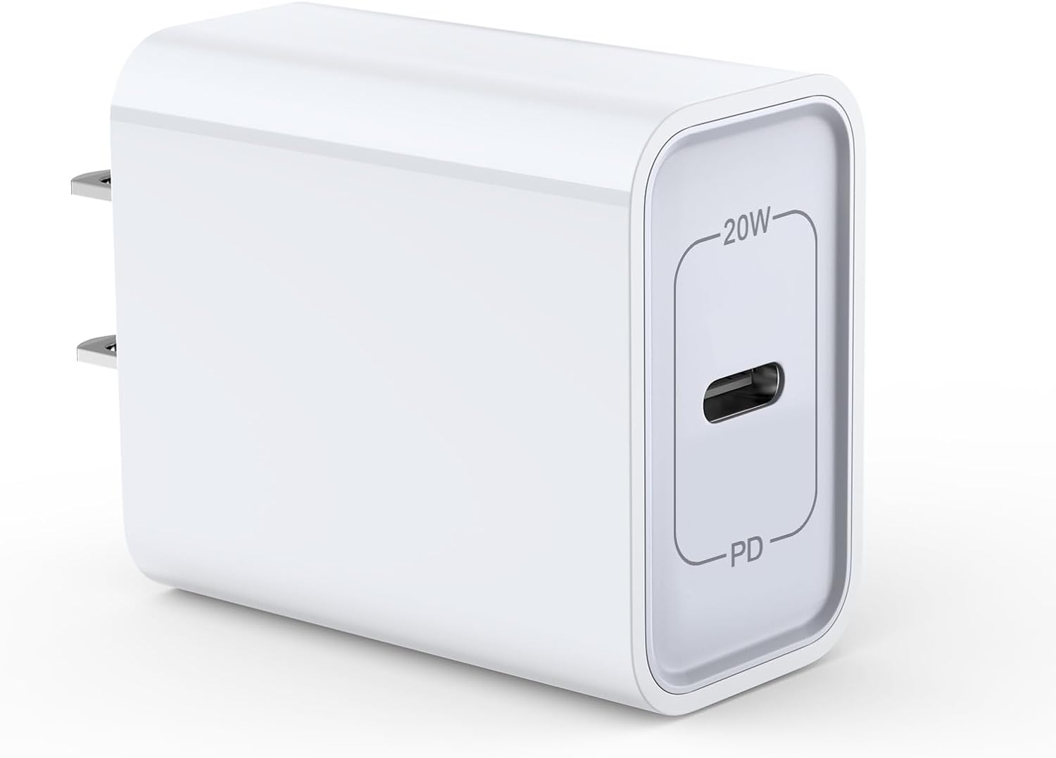 Fast USB C Wall Charger,20W PD Power Adapter Charging Block Compatible with Iphone 16 Pro Max plus 15 14 13 12 11,Se/X/Xs,Ipad Pro,Samsung Galaxy S24 A15 S23 S22 S21 S20 S10 S9 A11 A21 A51 A71 A20 A50