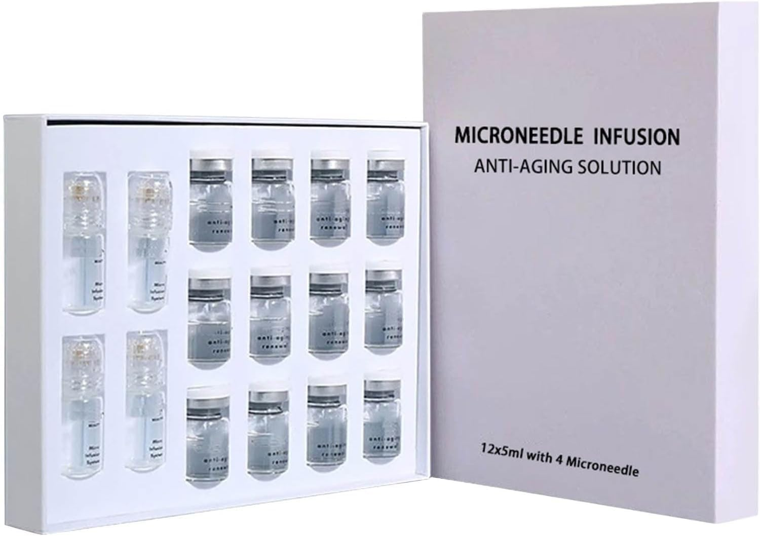 Micro Infusion System for Face Professional Microneedling Skincare Kit for Tightening and Rejuvenating Face and Neck Contains Everything Needed for Effective Microinfusion Treatment
