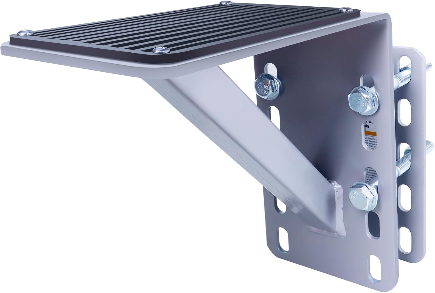 70089 Heavy Duty 300-Lbs Capacity Steel Trailer Step for Boat and Utility Trailers with Anti-Slip Traction and Powder Coat Finish for 3 Inch X 5 Inch Frame