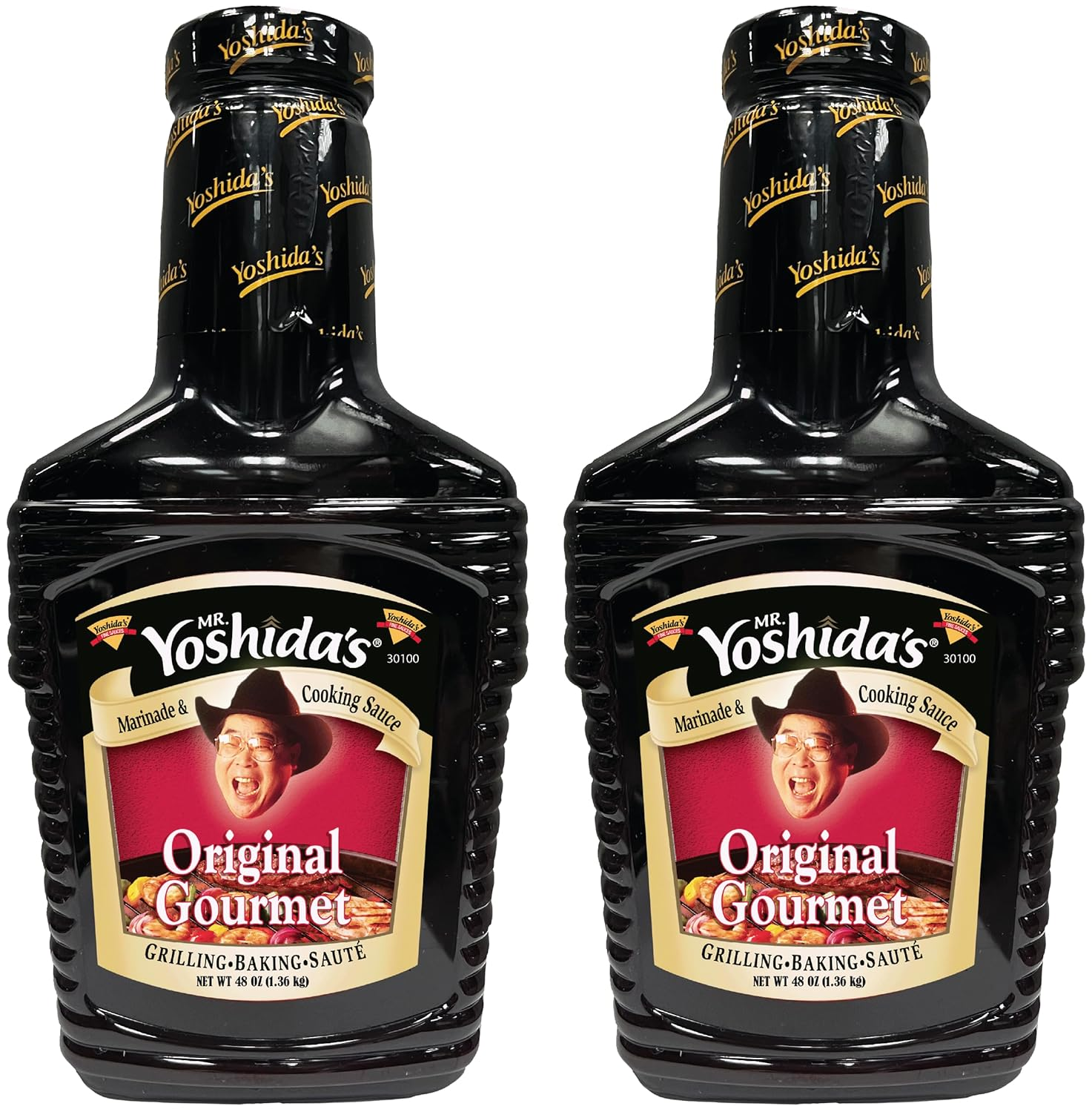 Mr. Yoshida'S Original Japanese Barbecue Gourmet Marinade & Cooking Sauce, 2-48 Oz Bottles