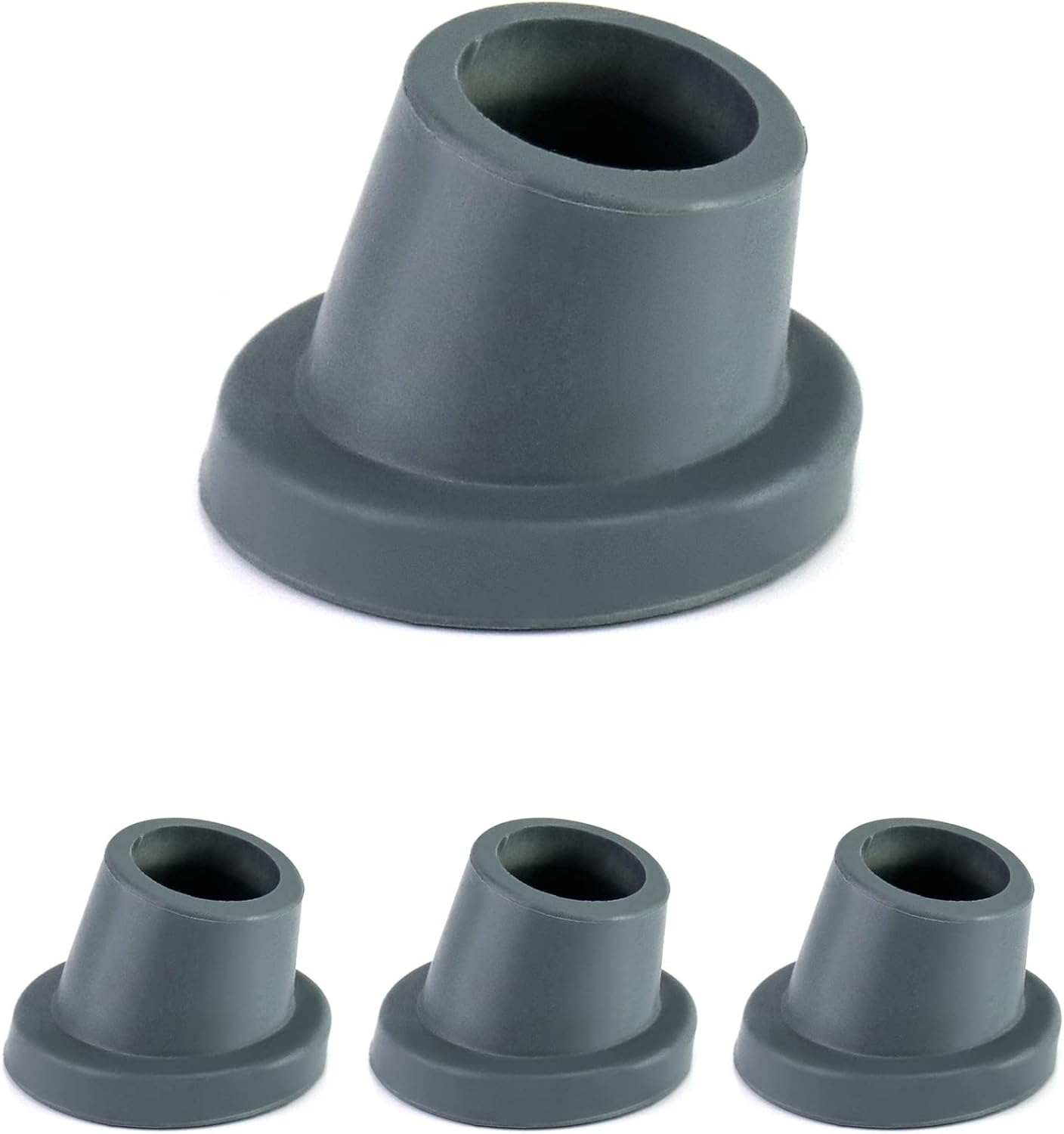 QWORK Replacement Feet for Shower Chair Bath Seat, 4 Pack 1-1/8