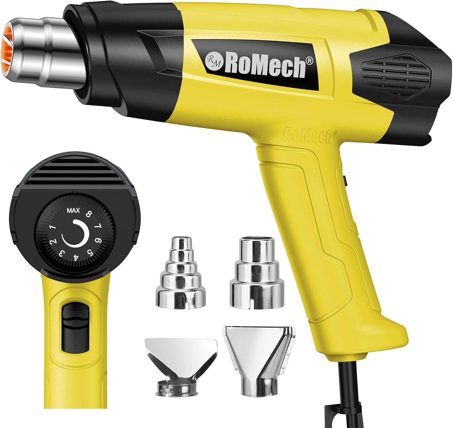 Pistola De Calor 110V Para Trabajo Pesado 1800W De Aire Caliente Nuevo