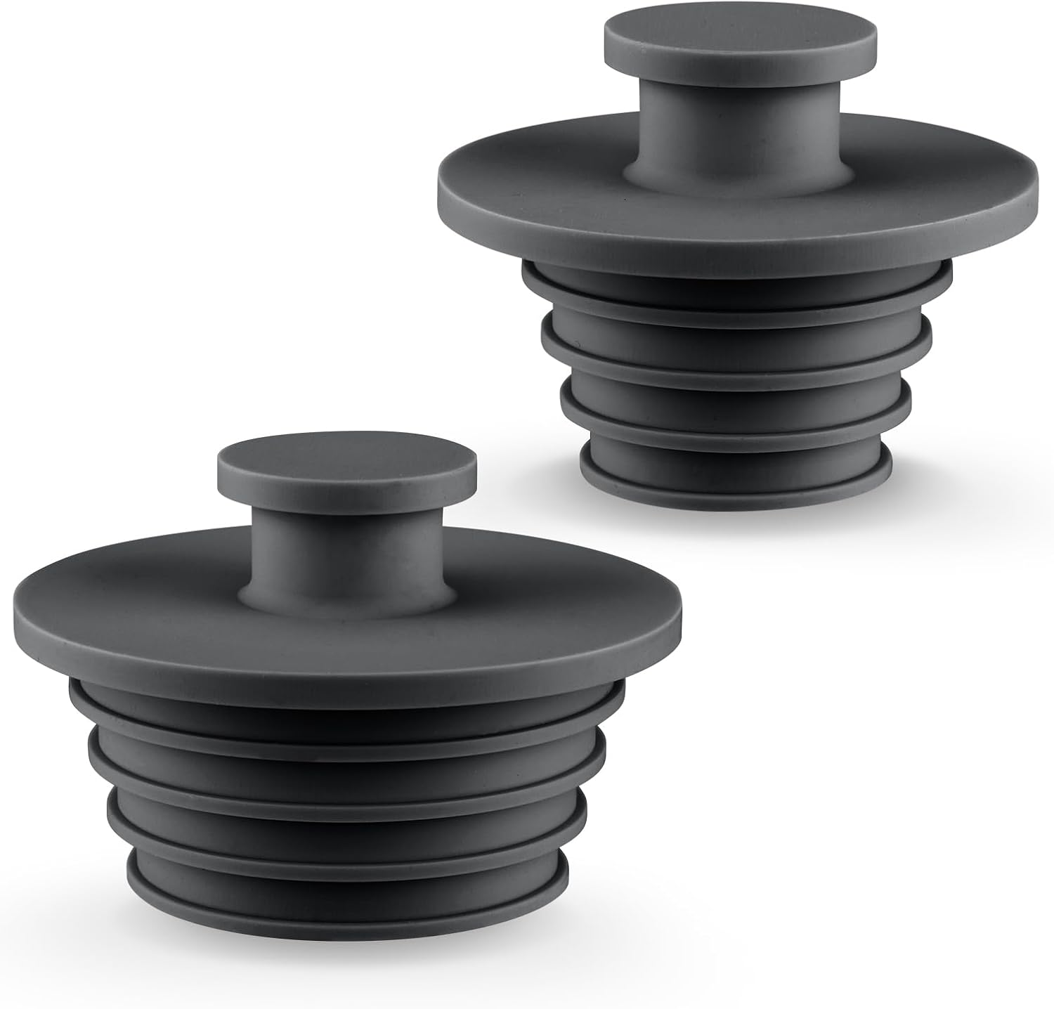 Bathtub Stopper 2Pcs Sink Stopper Tub Plug Bathroom Shower Drain Plug Silicone Bathtub Drain Plug Tub Drain Stopper Washbasin Stopper