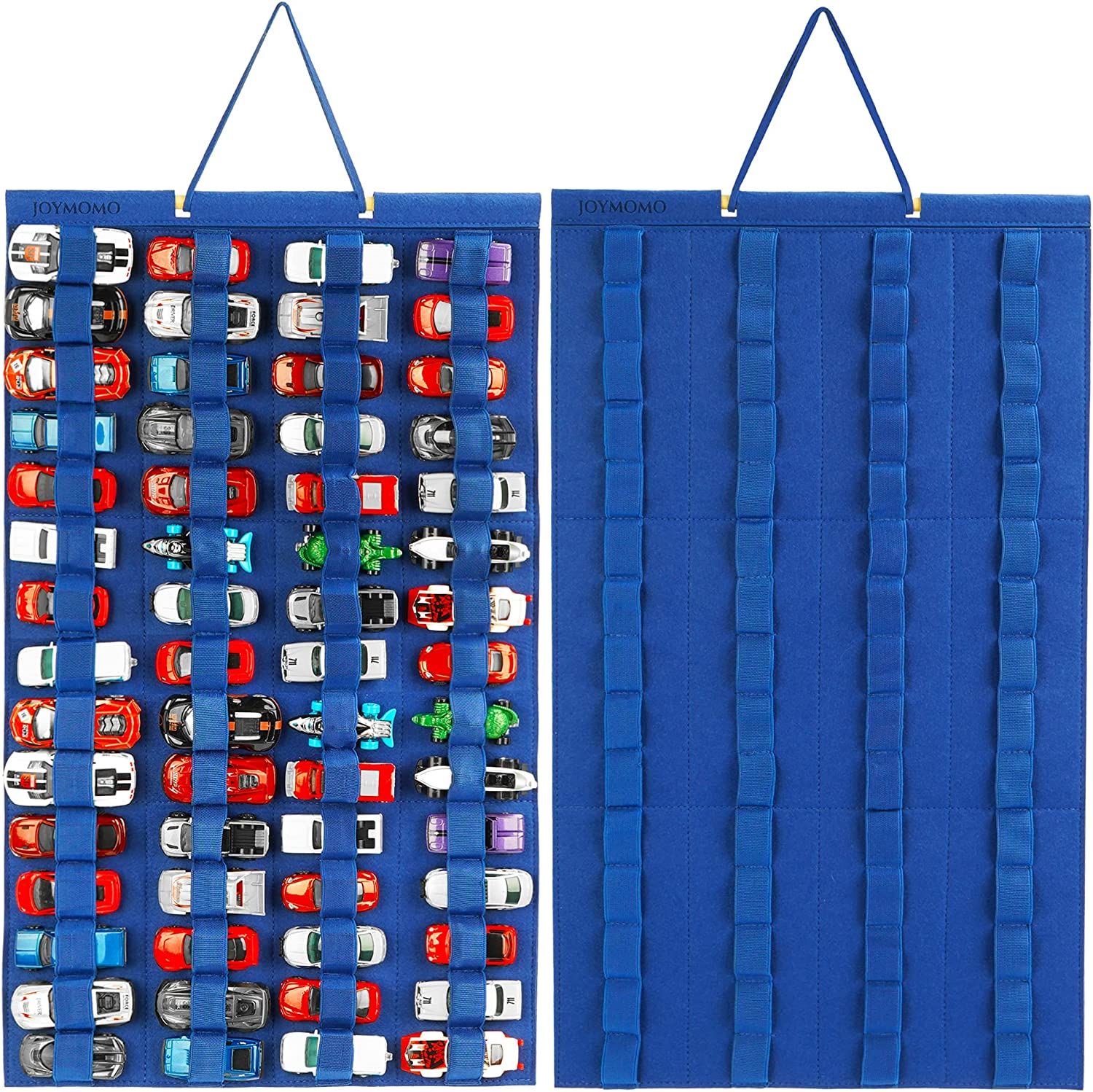 Hanging Storage Organizer for Hot Wheels Felt Display Case Hold Up To 60 Toys