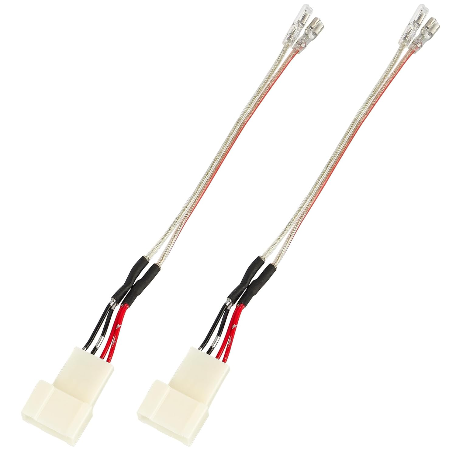 Car Front Dash Tweeter Speaker Harness for 2008-2022 Toyota RAV4 Highlander Scion, 2010-2019 Subaru Forester for 4 Pin Audio Wire Plug Non JBL System, Install Aftermarket Speaker Connector