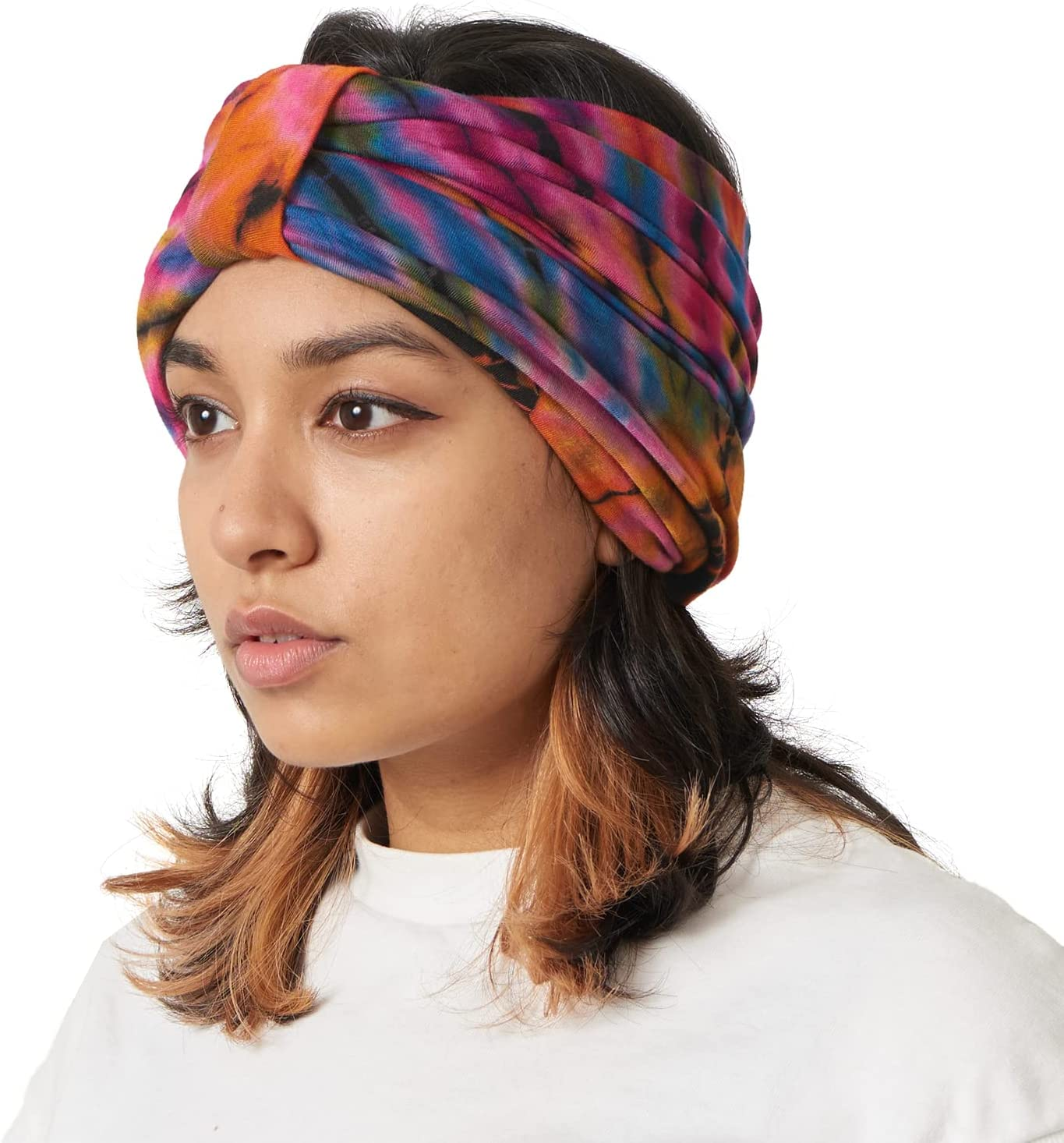 CHARM Hippie Turban Headwraps for Women - Boho Headbands for Summer Wrap Knot... - Picture 10 of 13