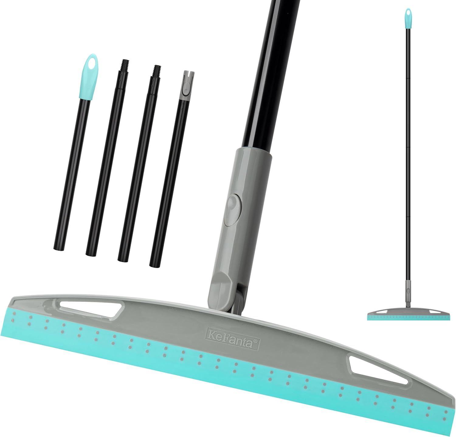 Multifunction Rubber , Silicone Floor Squeegee Broom with 59