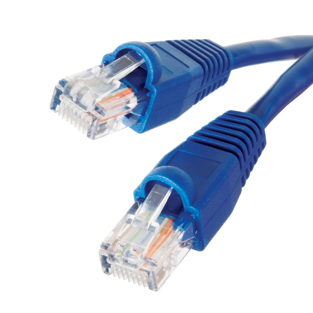 0.3M 0.5M 1M 2M 3M 5M 10M 15M 20M 30M 50M 100M RJ45 CAT6 Ethernet Network LAN Patch Cable 1000Mbps (0.5M)