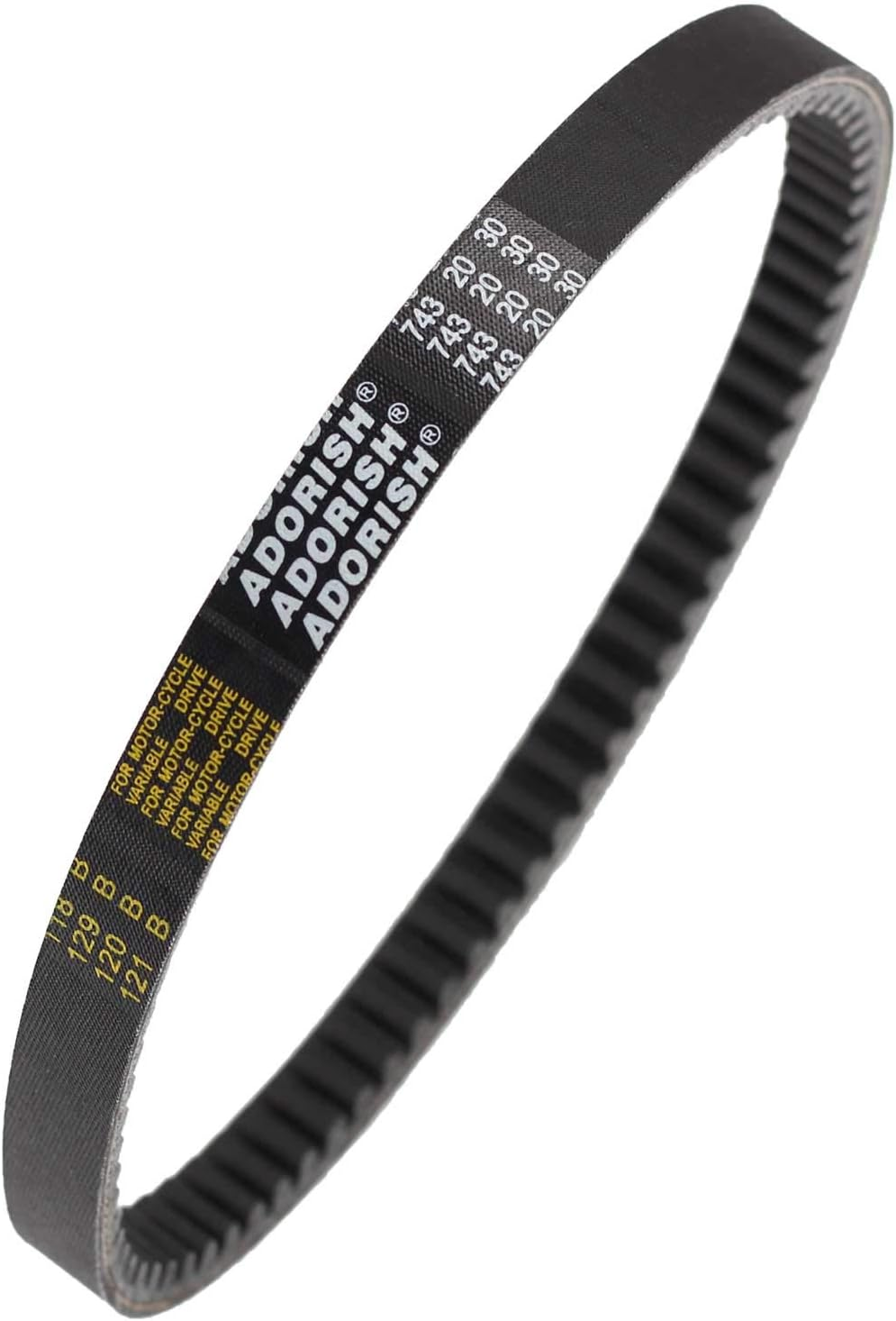 CVT Drive Belt Compatible with GY6 125Cc 150Cc 52QMI 157QMJ Short Case Engine Scooter Moped ATV Go Kart 743 20 30 (Pack of 1)