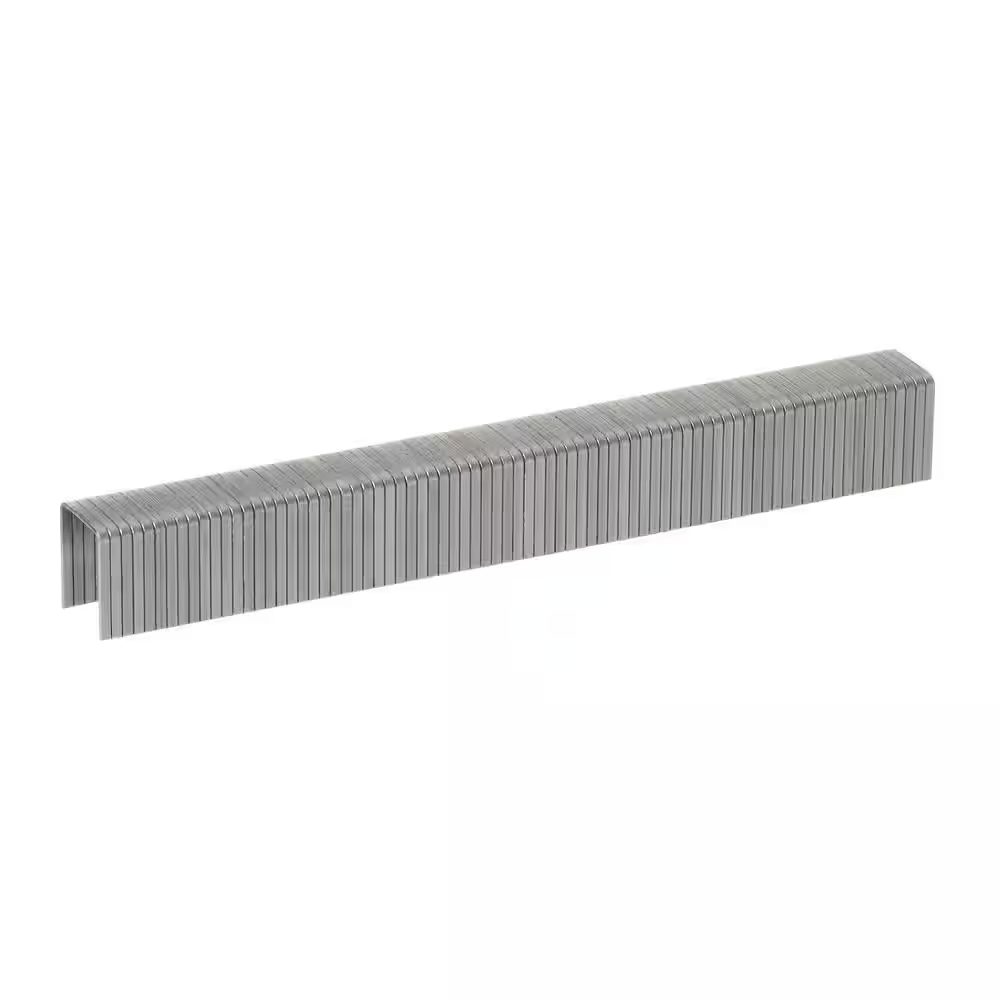 T50 1/2 In. Leg X 3/8 In. 508IP Galvanized, Medium Crown, Chisel Point, 20-Gauge Heavy-Duty Steel Staples (5,000-Pack)
