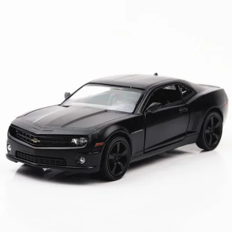 1/36 Chevrolet Camaro Alloy Diecast Car Model Toy 2 Doors Opened Pull Back Cars Birthday Gifts for Children Adult Collections