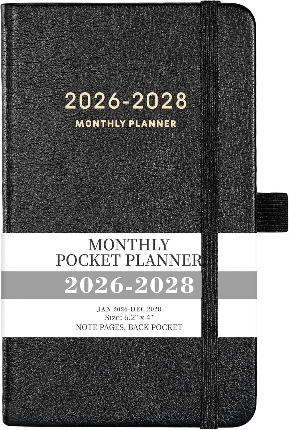 2026-2028 Pocket Planner - 3 Year Monthly Planner 2026-2028, Jan.2026 - Dec.2028, 6.2