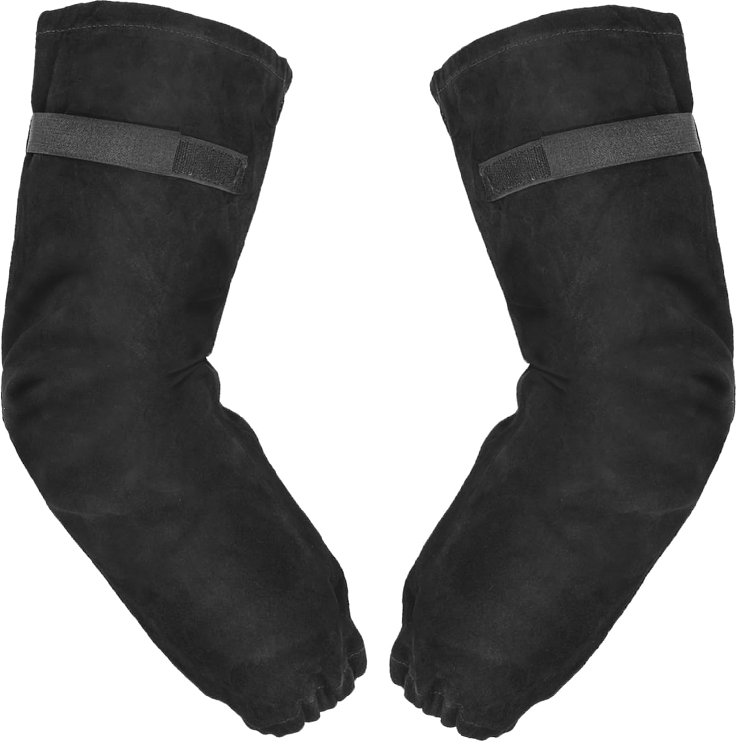 Leaseek Leather Welding Work Sleeves,Heat & Flame Resistant Arm Protection