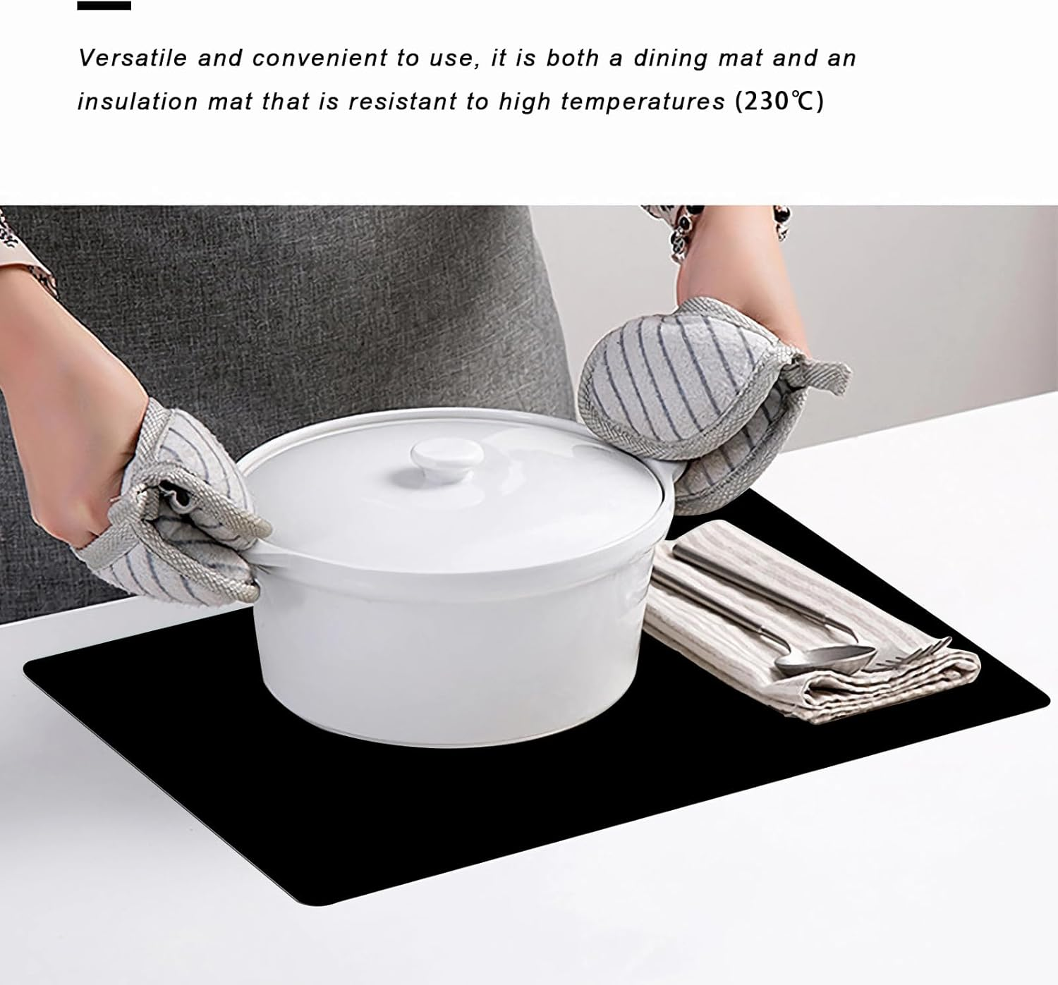 Silicone Placemats, Food-Grade Non-Slip Waterproof, Dining, Countertop Protec... - Picture 10 of 17