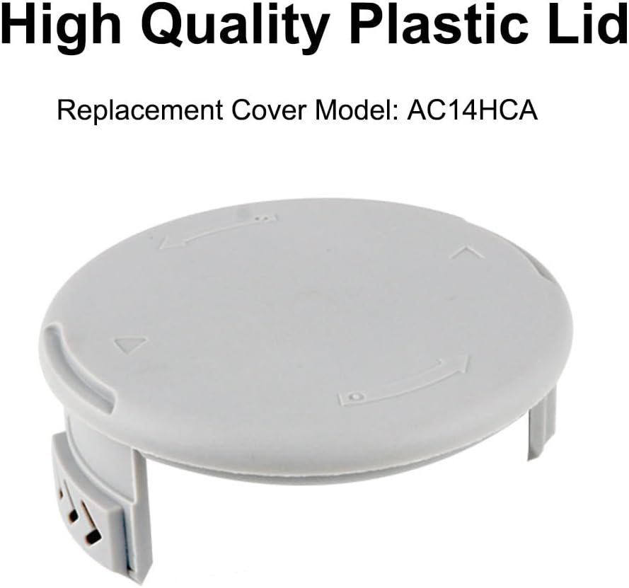 6Pcs Trimmer Spool Caps, Replacement Spool Cover Caps, Compatible with Ryobi ... - Picture 4 of 16