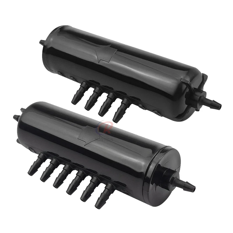 4pcs White Ink Circulation System Ink Circulation Splitter For Inkjet printer buffer bottle
