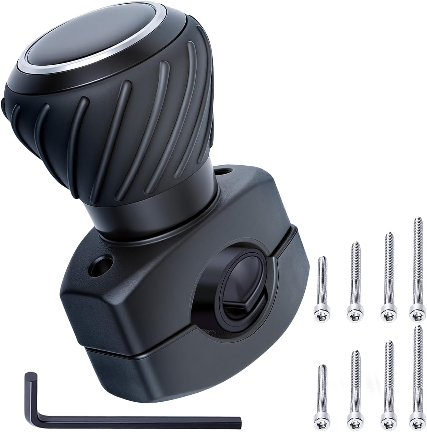 Tractor Steering Wheel Knob Steering Wheel Spinner Knobs for Kubota Jo-Hn Dee-Re Tractors, Cars, Trucks, Mowers, Forklifts, Universal Spinner Knob Steering Wheel Ball Knob