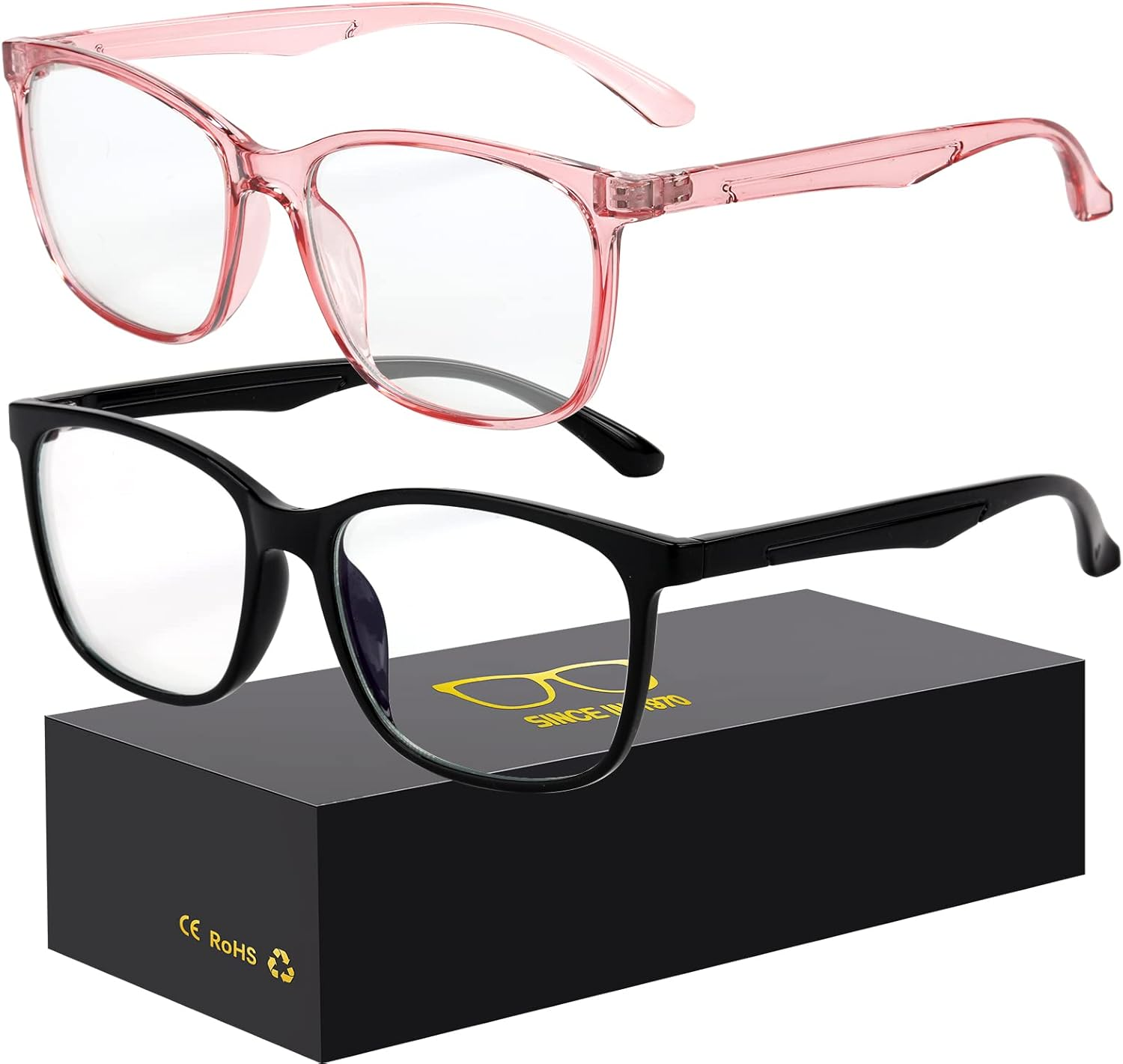 Gafas de Bloqueo Luz Azul Para Lectura Juegos TV Telefonos Gafas Moda Antifatiga