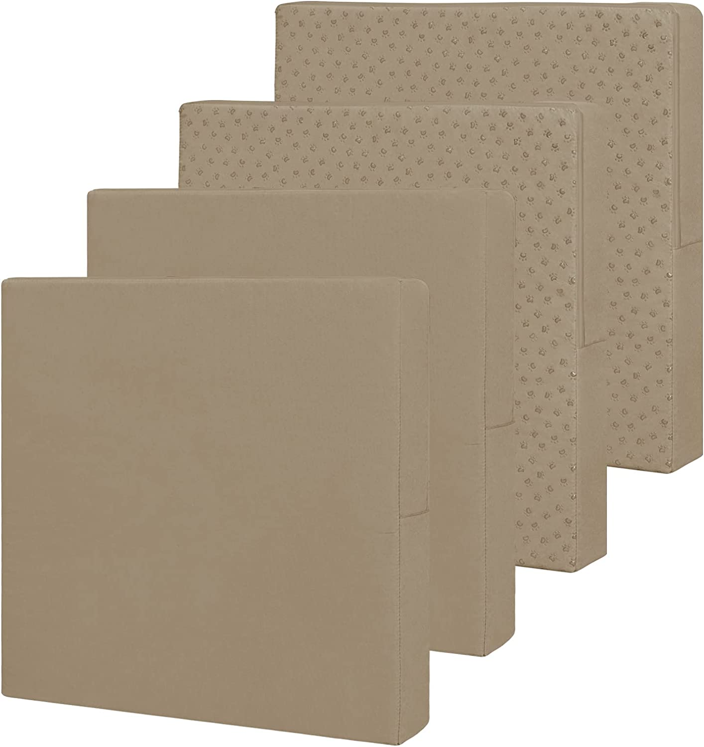 Easy-Going Waterproof Patio Cushion Covers Only 24X24X4 Inch 4 Pack Replacement