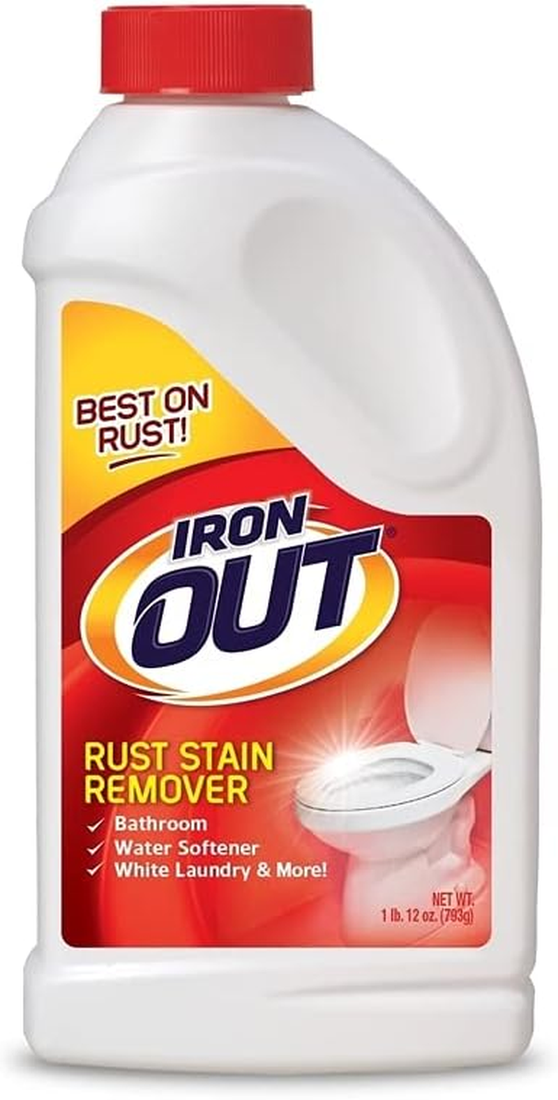 Iron OUT Powder Rust Stain Remover, 28 oz