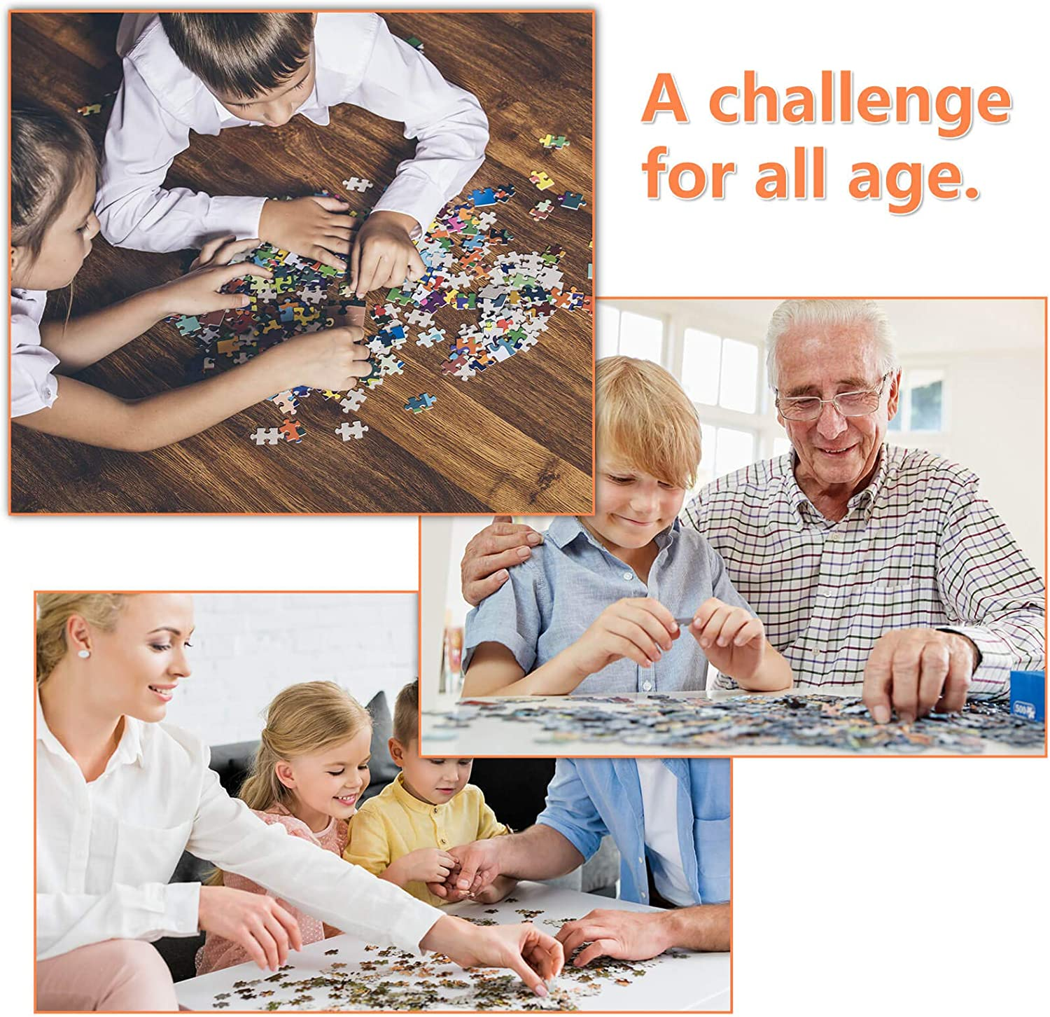 HUADADA Jigsaw Puzzles for Adults 1000 Pieces Jigsaw Puzzles for Adults Inter... - Picture 6 of 10