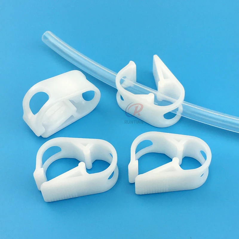 10pcs Ink tube clamps 4x3 4x2.5 6x4mm plastic clamp ink tube hose pipe connector clip for Inkjet Printer